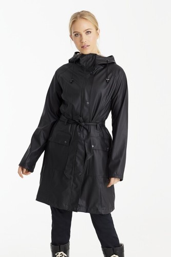 Ilse jacobsen raincoat black - jacobsen,