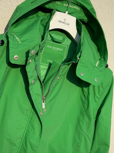 Ilse jacobsen rain coat pvc - coat,